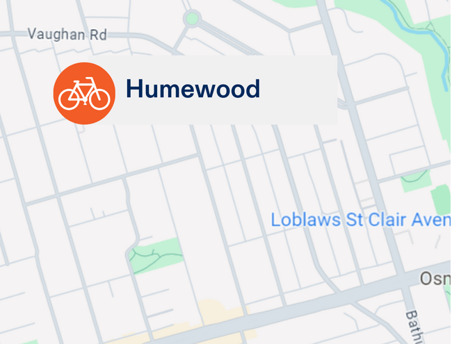 Map of Wychwood Learn To Bike Program Location